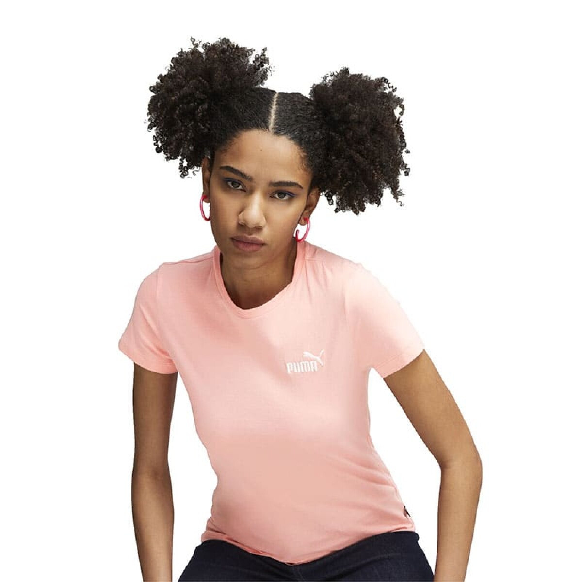 Remera Puma Embroidery de Mujer - 848331 63 - Rosado 