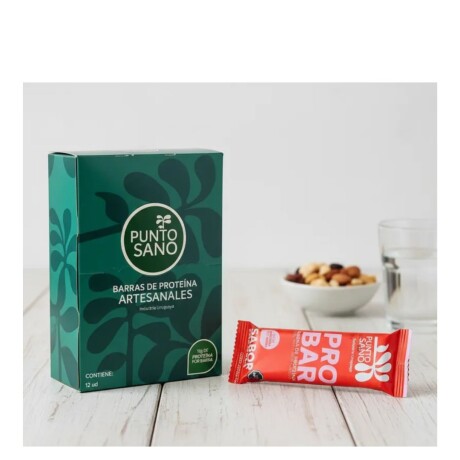 Barra de Proteína 45gr Caja x16 Punto Sano Frutilla