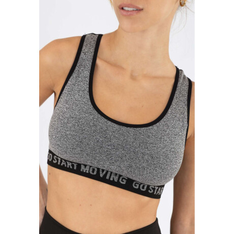 Top deportivo just Gris melange