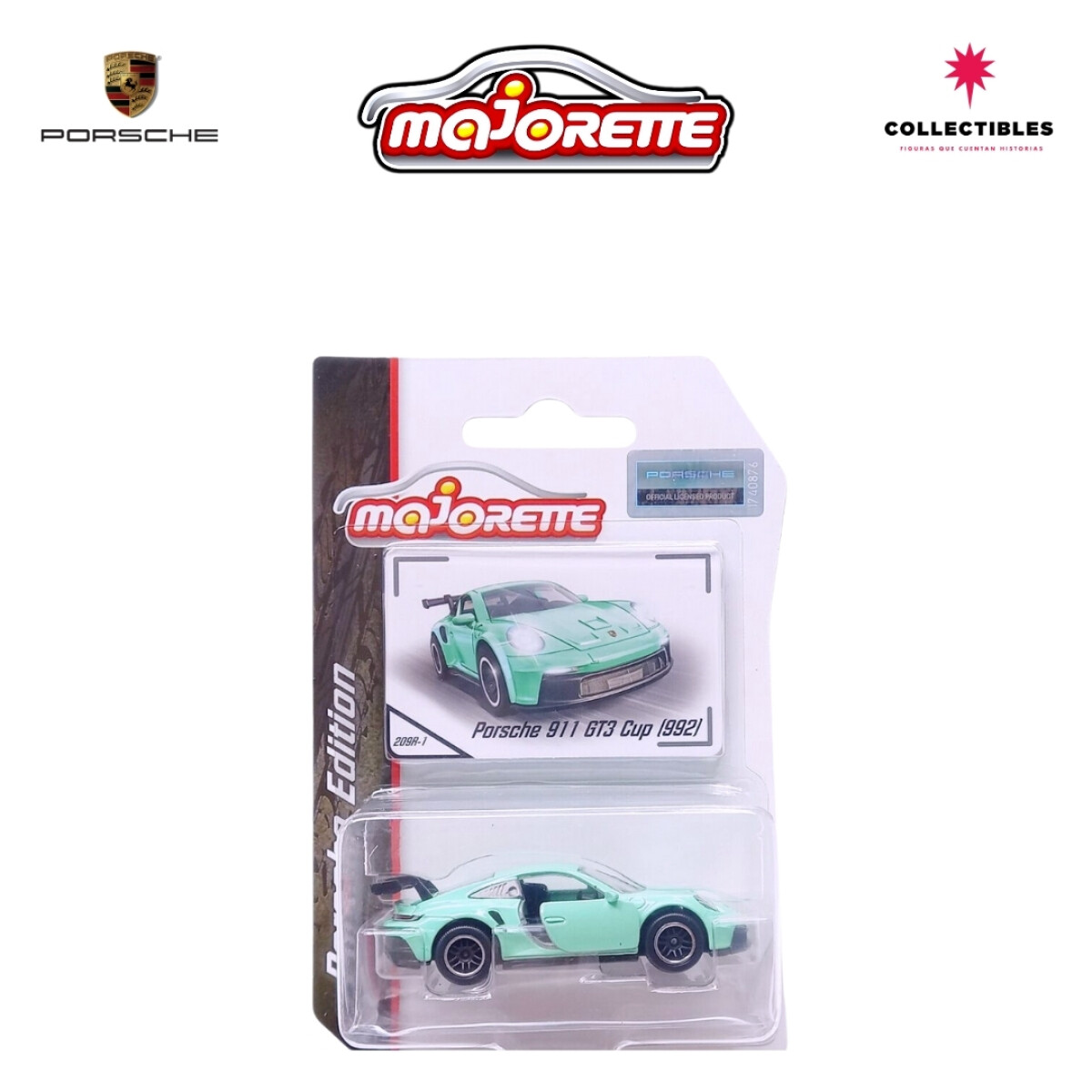 MAJORETTE! PORSCHE EDITION - 911 GT3 CUP (992) 
