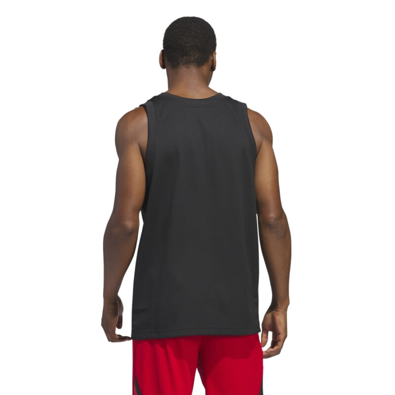 Musculosa Adidas Legends de Hombre - IN2566 Negro