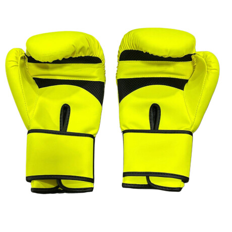 Guante de Boxeo Pro Knex 10 oz Amarillo Flúor AMARILLO