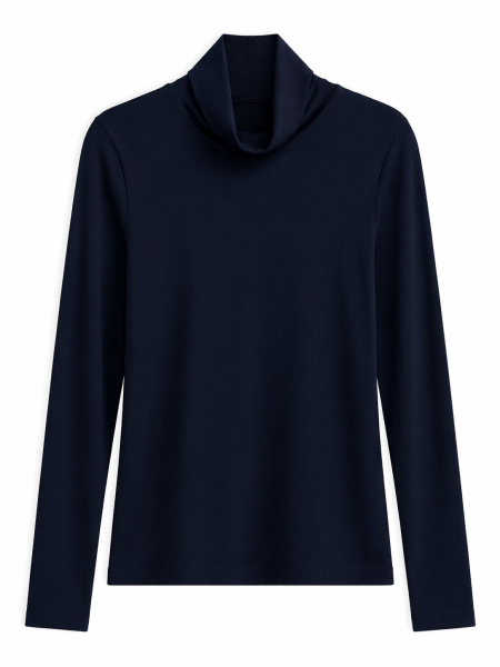 POLERA DHAKA AZUL OSCURO