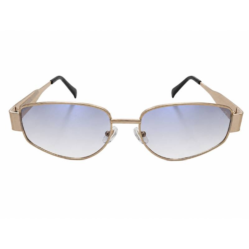 Lentes de Sol Chilli Beans Dhaka Dorado - Azul