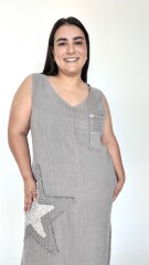 Vestido Elion Gris