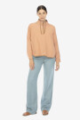 BLUSA STITCH Marron