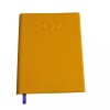AGENDA ABEZETA 211 CLASICA MEDIUM TAPA FUNDA SEMANA A LA VISTA COLOR AMARILLO