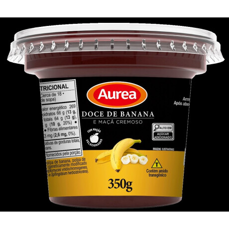 MERMELADA AUREA 350G BANANA MERMELADA AUREA 350G BANANA