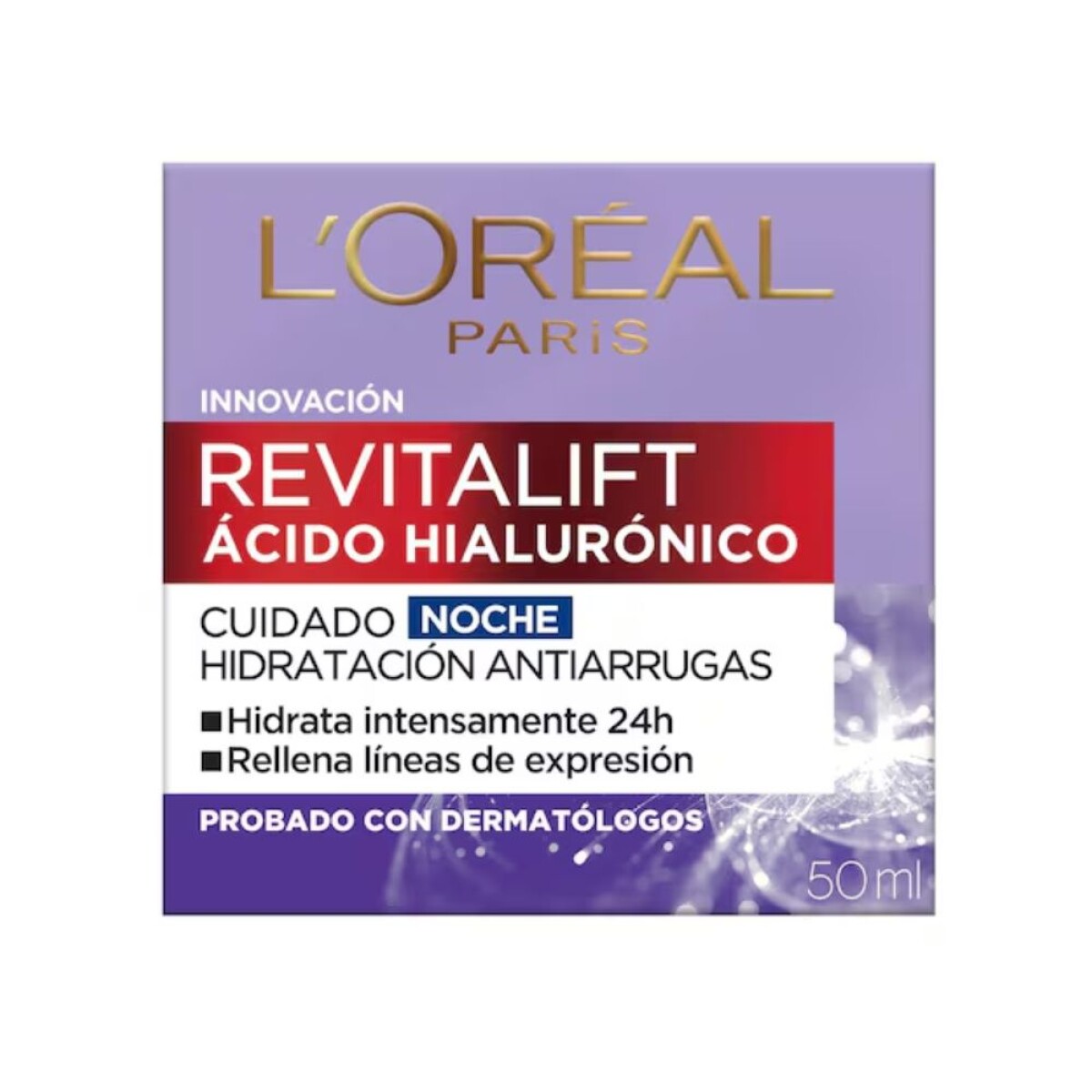 Revitalift Ácido Hialurónico Crema De Noche 