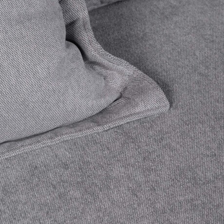 SOFÁ CAMA 3 CUERPOS TELA GRIS VERONA