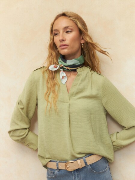 BLUZA ALLIE AZEDA VERDE