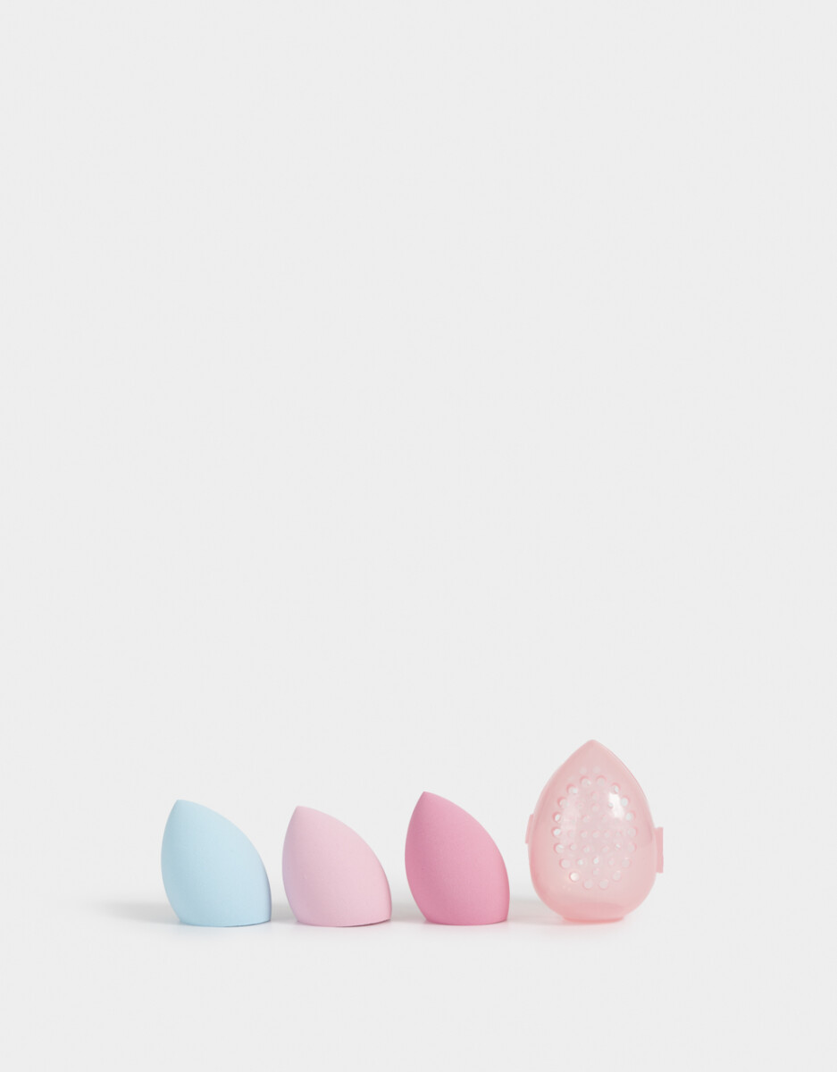 Set De Esponjas De Maquillaje Con Case 