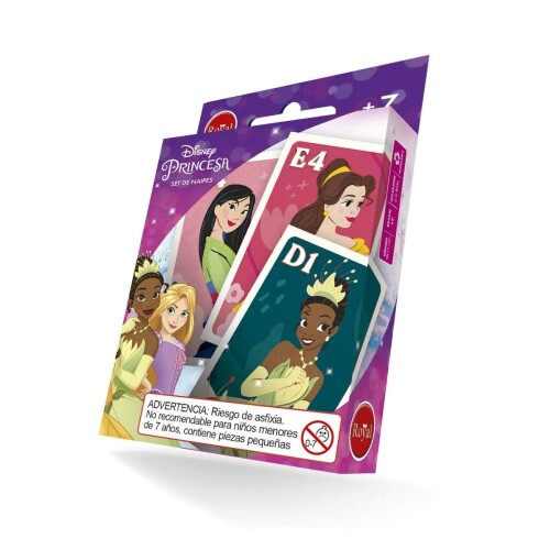 Jug.Cartas 4 En 1 Princesas N/a