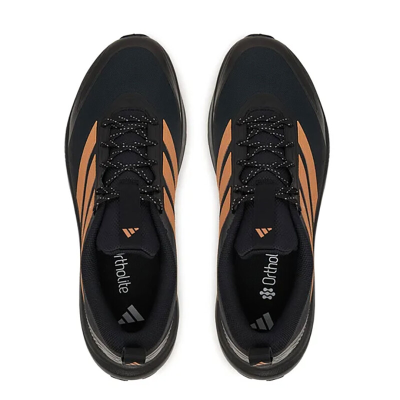 Championes de Hombre Adidas Run Falcon 6 Negro - Dorado