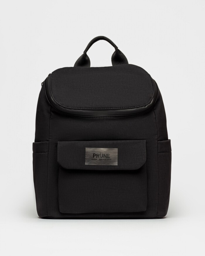 Mochila Adventure en nylon Negro