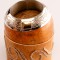 Mate porongo Plata y Oro M25