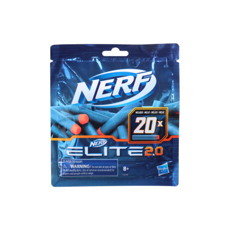Dardos Nerf Elite 2.0 Pack 20 unidades Repuesto