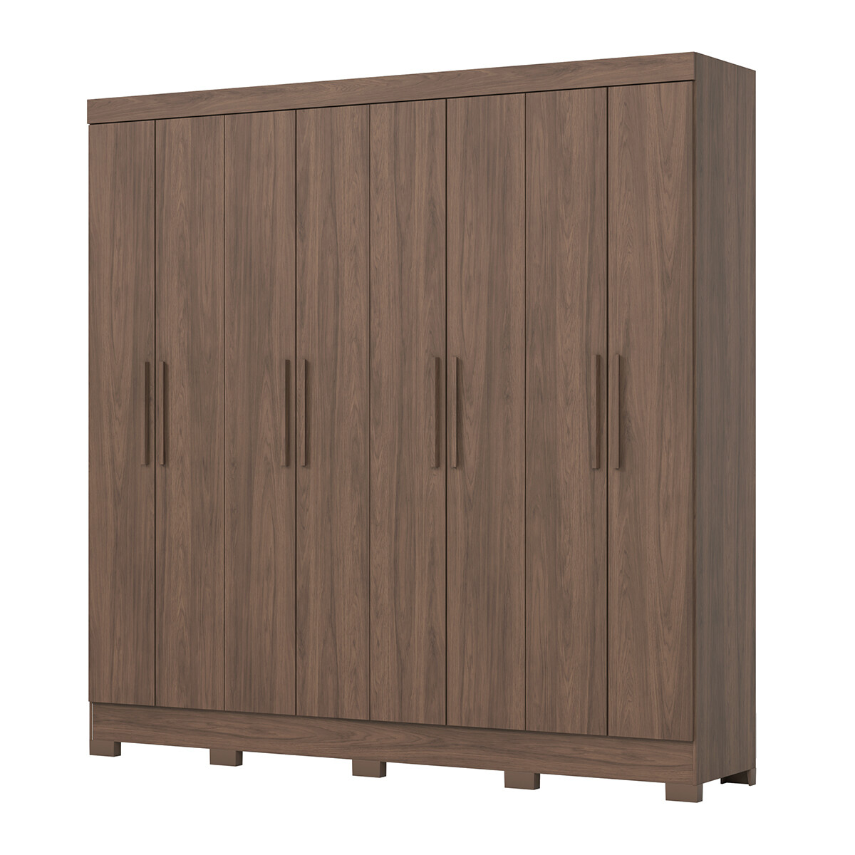 ROPERO 8 PUERTAS 4 CAJONES GUARDARROPA ARMARIO PLACARD CLOSET 