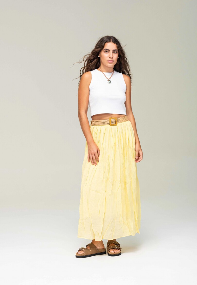 Falda Campo Amarillo