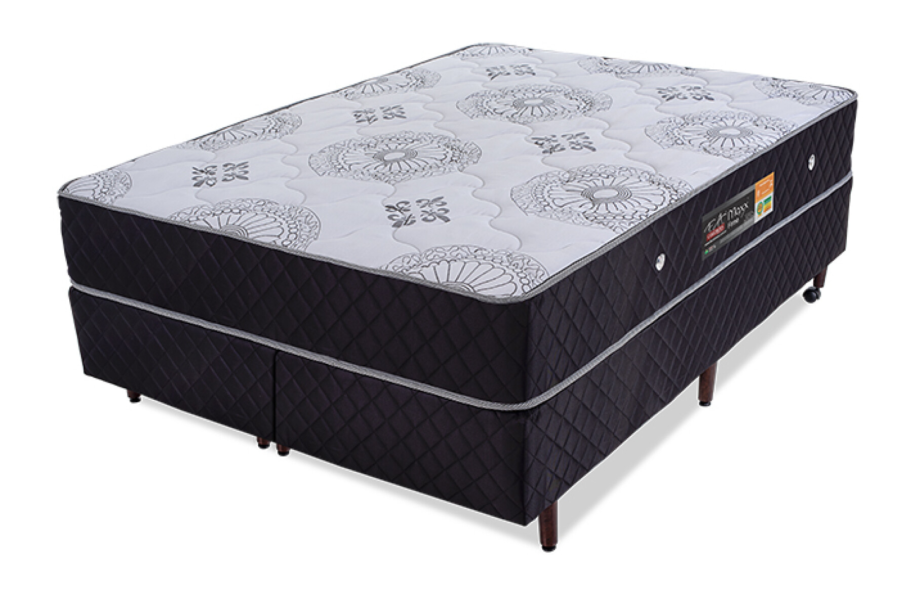 Sommier + Colchón 2 Plazas MAXX FIRME Flat 138x188x57 