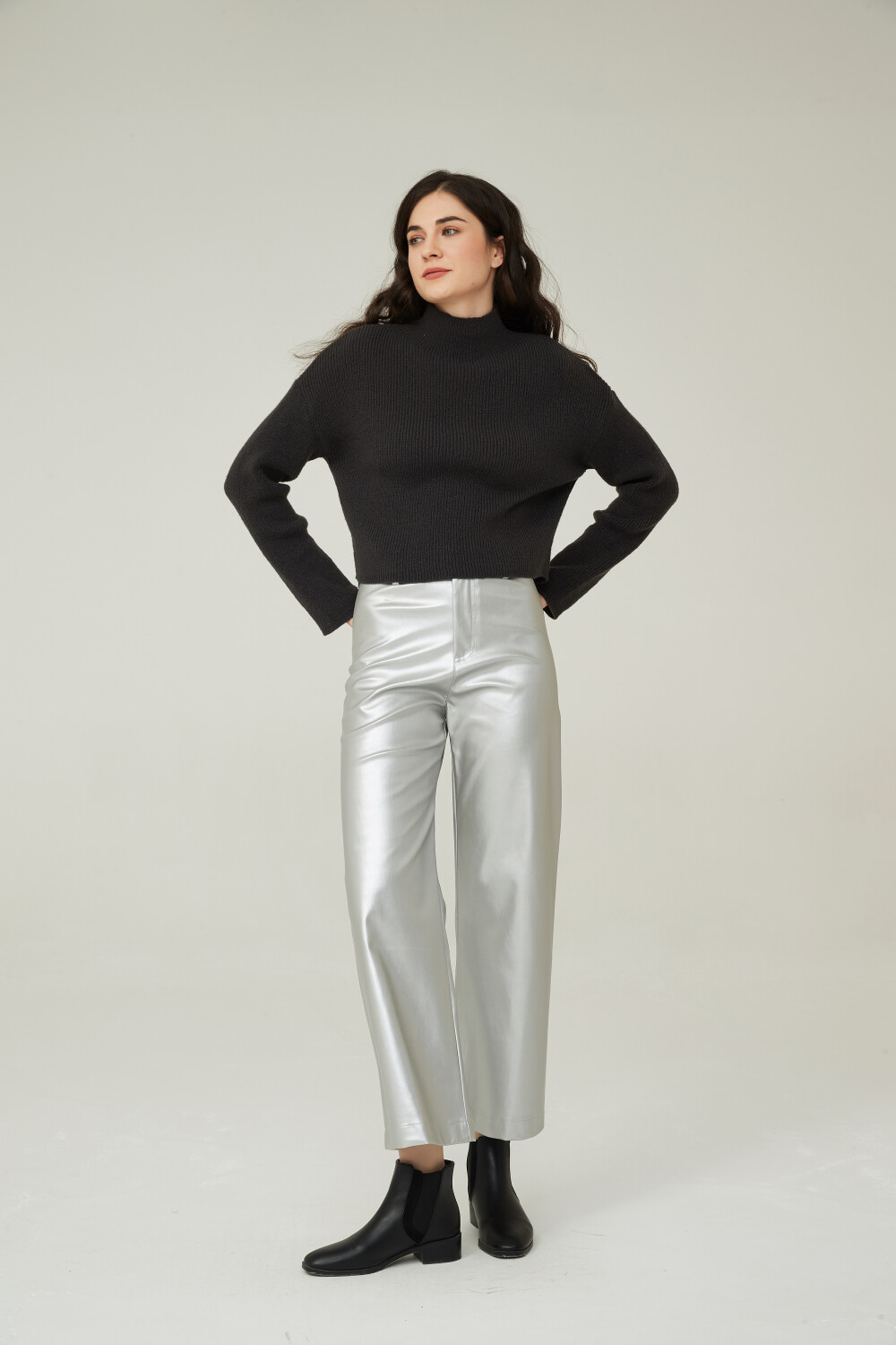 Pantalon Tilo Plateado