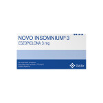 NOVO INSOMNIUM 3 MG. CJ X 30 COMP. única