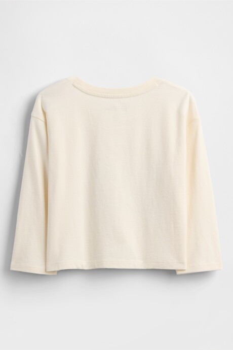 Remera Disney Toddler Niña Ivory Frost