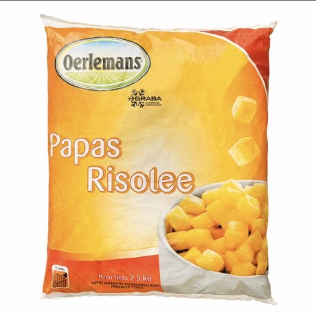 PAPAS RISOLEE 2,5KG +SOLO PDE O WEB+ PAPAS RISOLEE 2,5KG +SOLO PDE O WEB+
