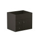 Mobiliario Baño Mueble De Colgar Cadria Madera Marron 60X46