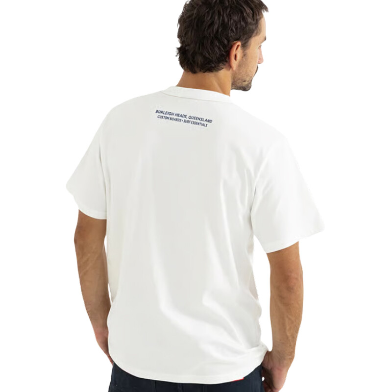 Remera Rhythm Mechanics Vintage - Blanco Remera Rhythm Mechanics Vintage - Blanco