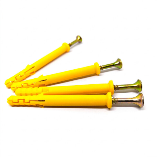 TACO CON TORNILLO PARA WPC HABITARE 6x80mm (BOLSA = 50 UNIDADES) Taco Con Tornillo Para Wpc Habitare 6x80mm (bolsa = 50 Unidades)