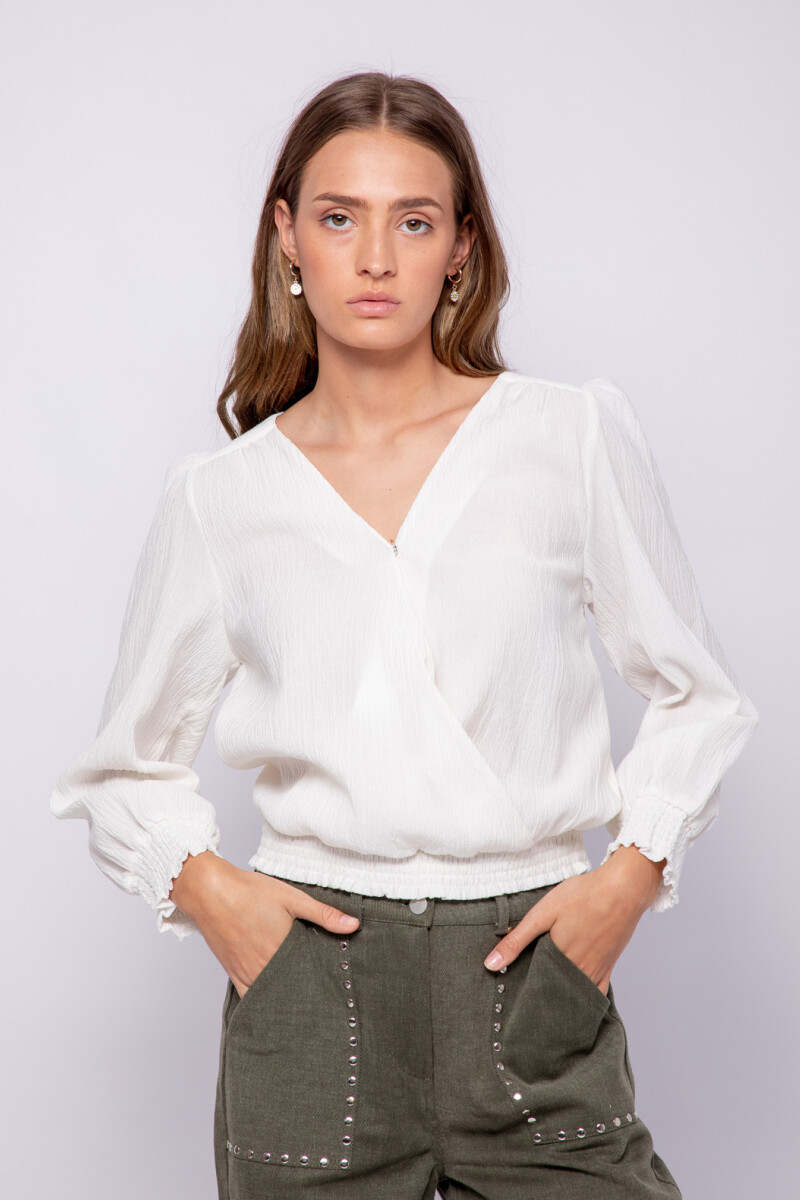 BLUSA CARDILLO Crudo