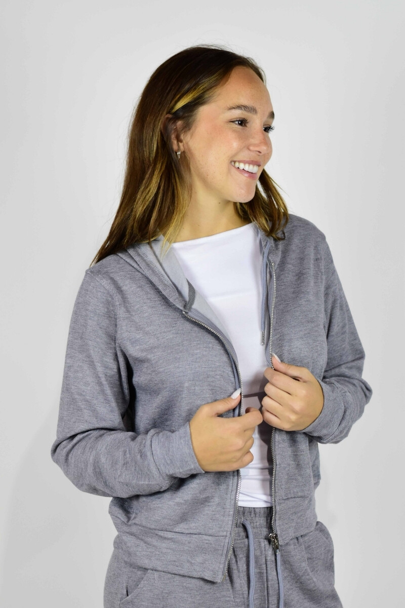 Campera Carola Gris