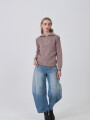 Sweater Zippy Taupe / Mink / Vison