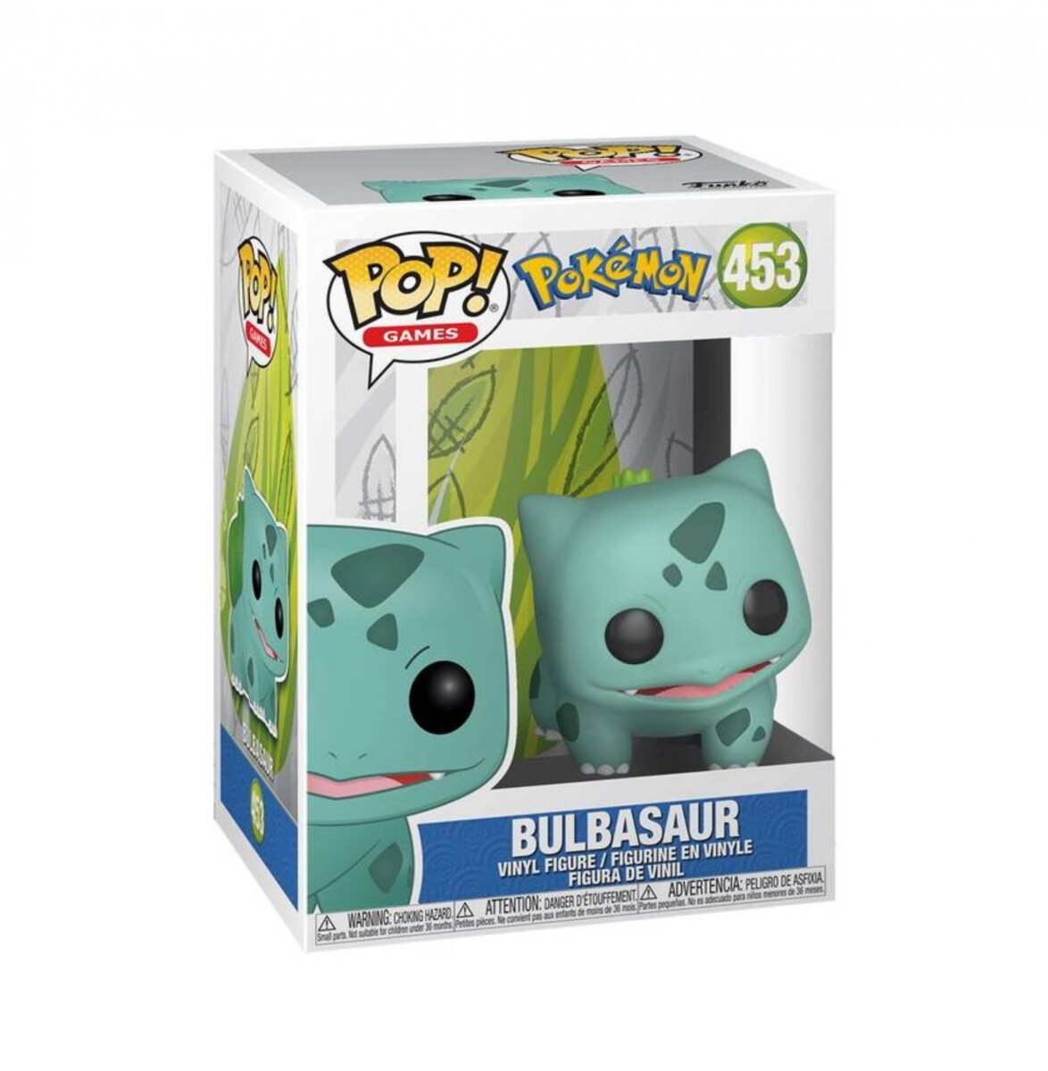 Funko Pop! Pokémon Bulbasaur N.º 453 