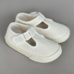 Guillermina De Lona Canvas Toddler Lisas Del 22 Al 26 Crudo