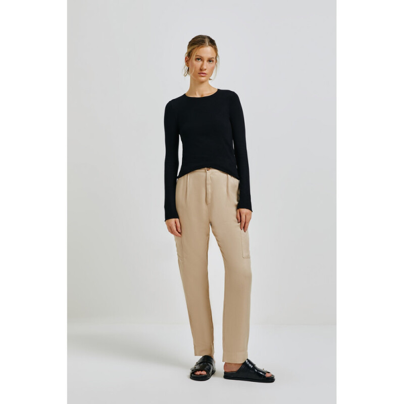 BLUSA ML FEM PRETO ESCURO