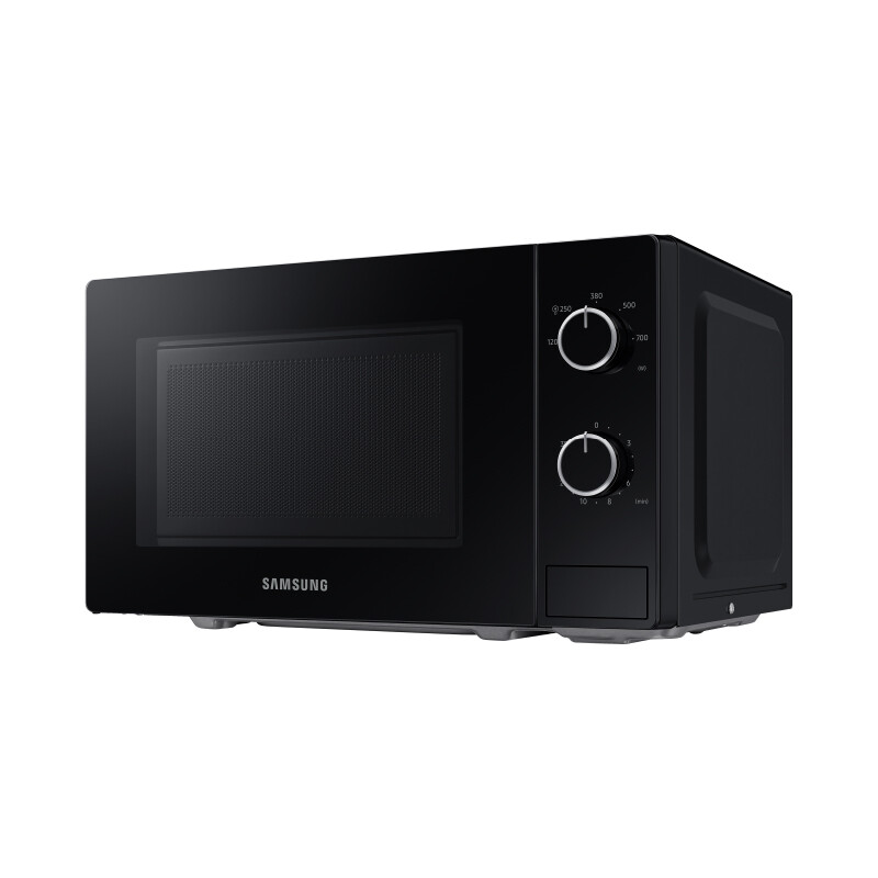 Microondas Samsung 20 L 700 W Puerta de Cristal Doble Dial Black
