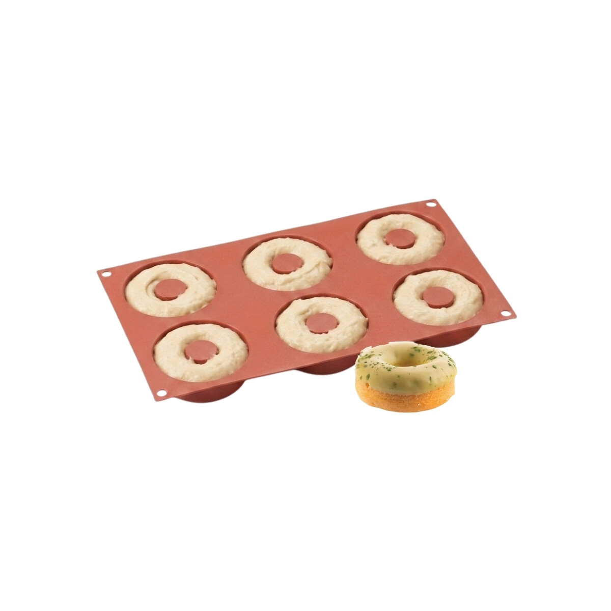 Molde para Donas de Silicona 7.5 cm 