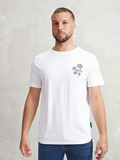 REMERA GARDEN BLANCO