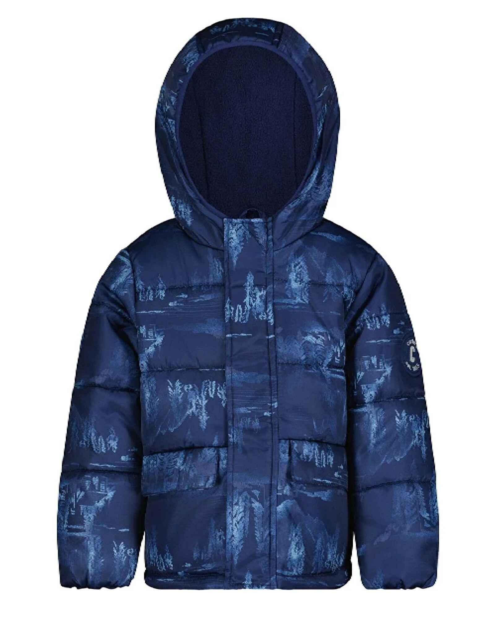 Campera resistente al agua, azul. Talles 2-4T Sin color