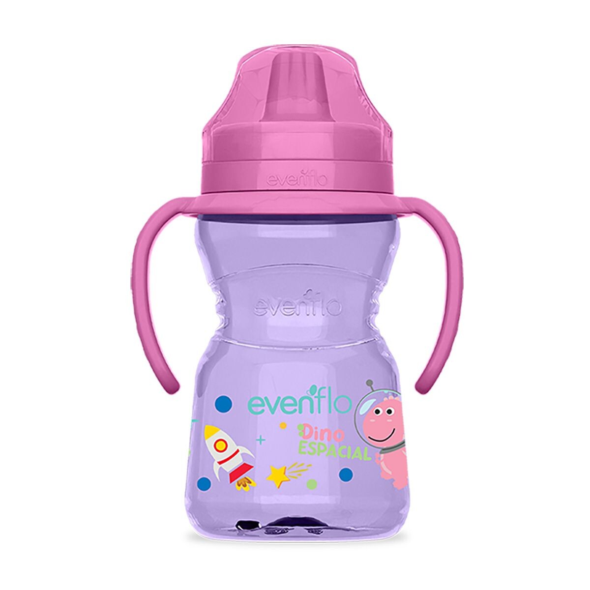 EVENFLO TAZA FUNPLAY BS 10 OZ LILA 