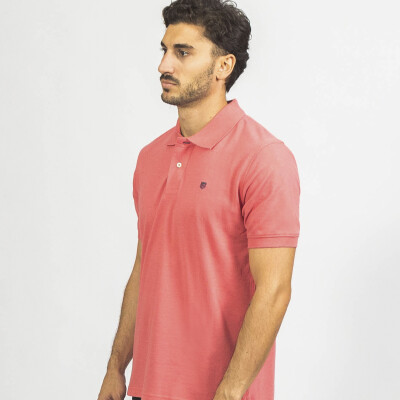 Remera Piqué Coral