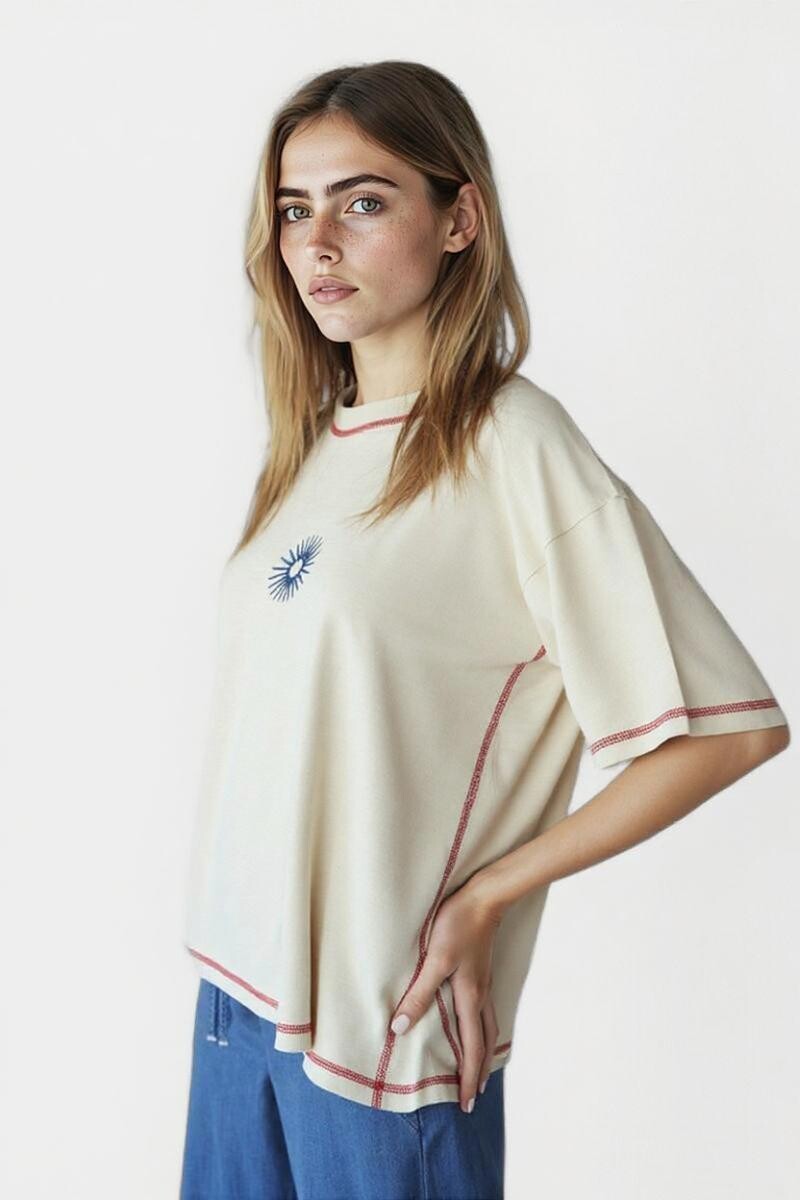 Remera Luana Beige