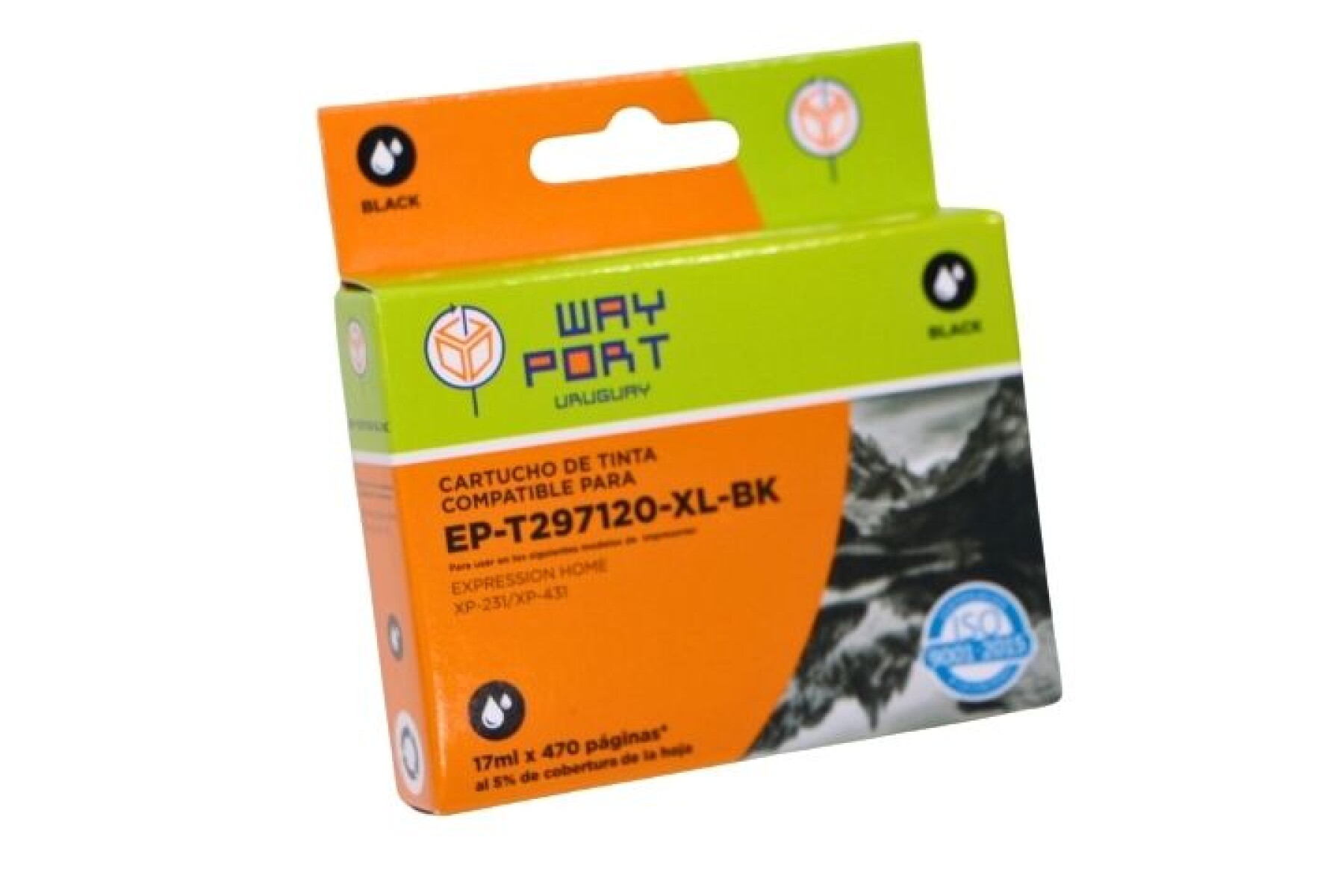 CARTUCHO PARA EPSON XP231/431 NEGRO 