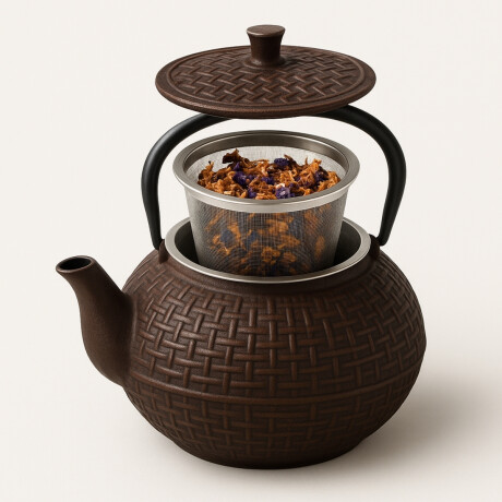 Tetera de hierro fundido 0.8 lts Tetera de hierro fundido 0.8 lts