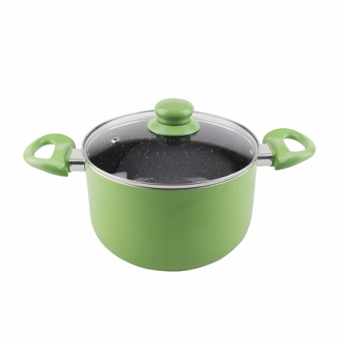 Cacerolas c/tapa 18m - Verde Cacerolas c/tapa 18m - Verde