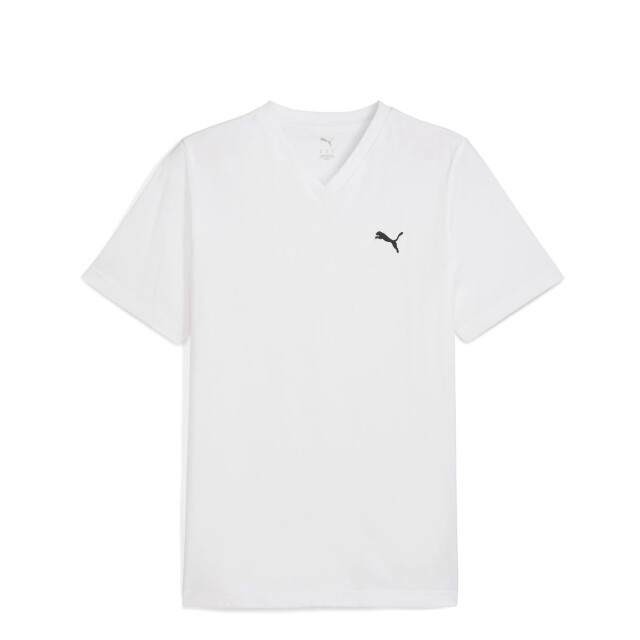 Remeras Puma Ess Vneck Masculino Blanco
