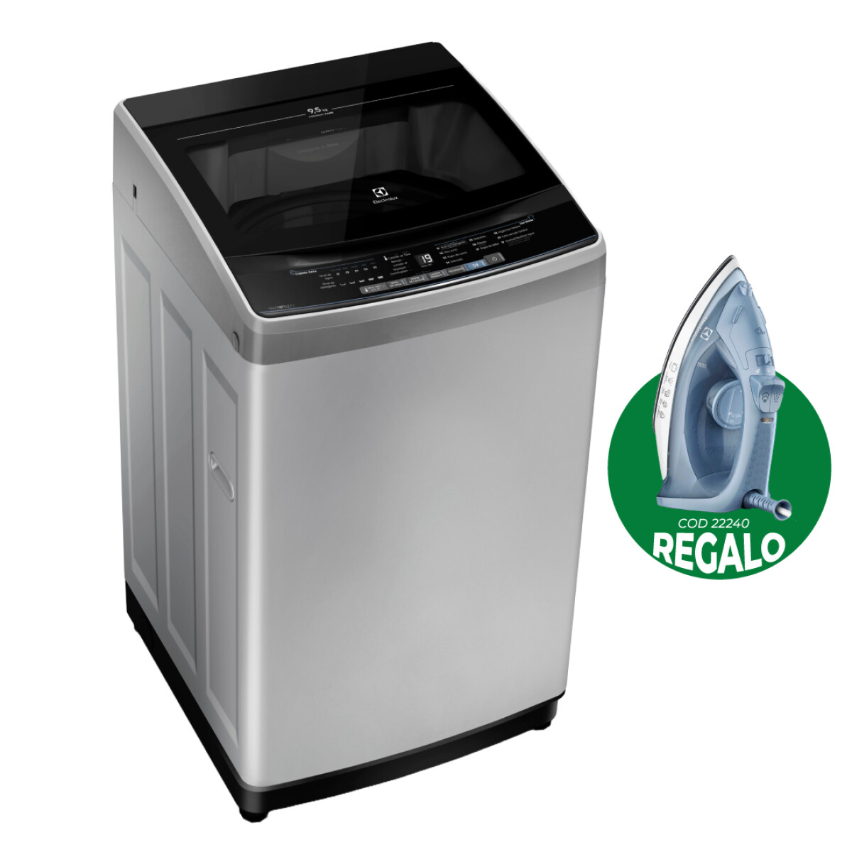 Lavarropas Automatica Electrolux Carga Superior 14 Kg Impel EWIW14F5USVG 