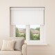 Set x2 Cortina roller blackout 100x200 cm BLANCO